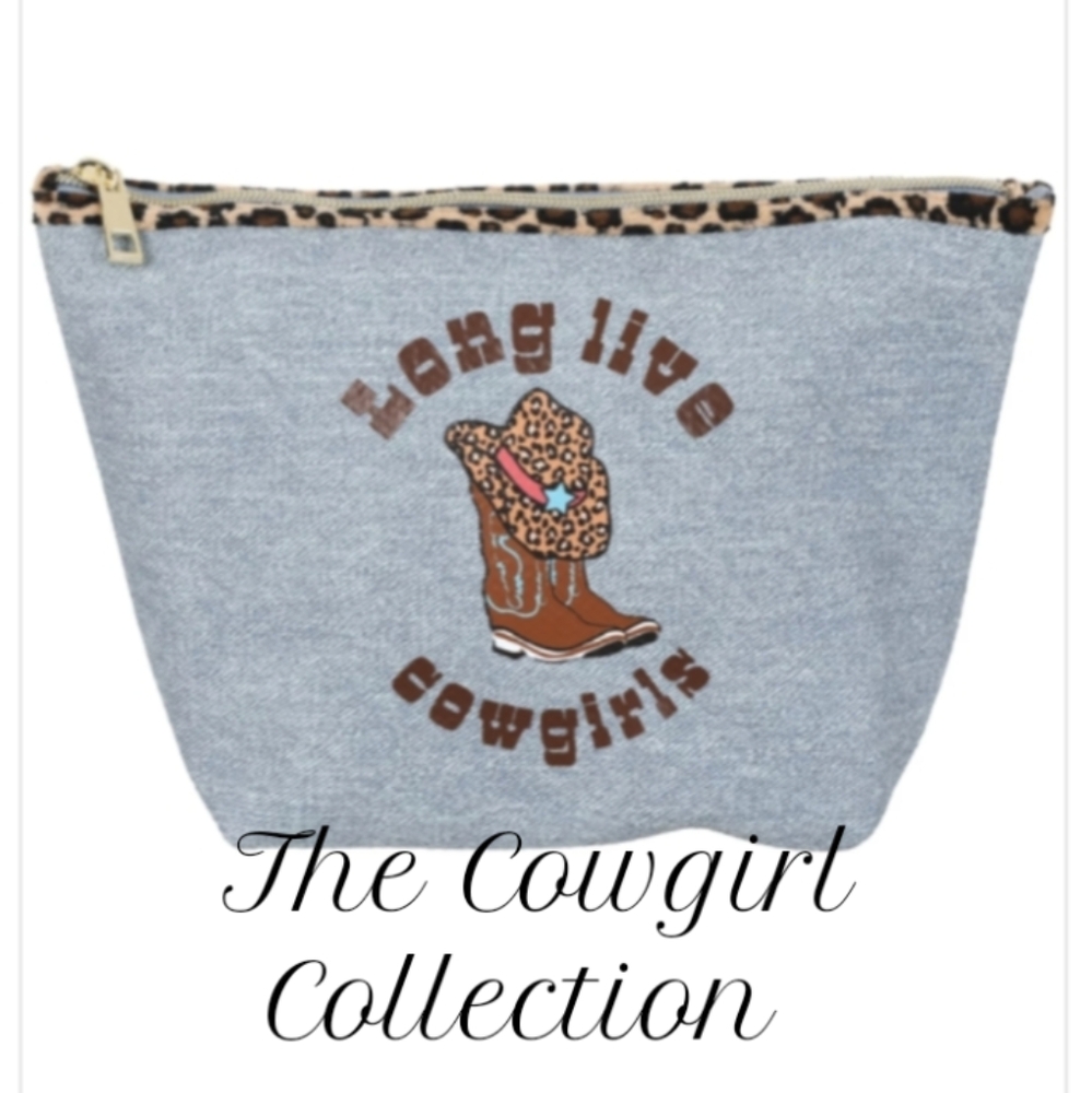 Long Live Cowgirls Cosmetic Bag